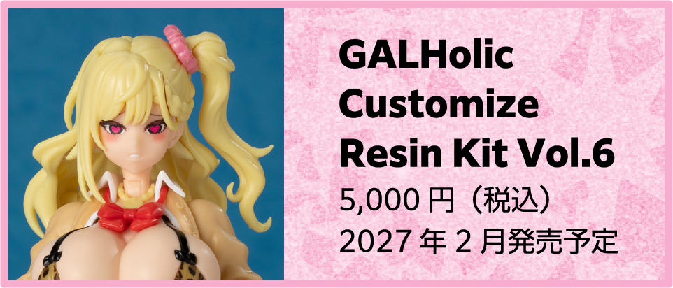 GALHolic Customize Resin Kit Vol.6